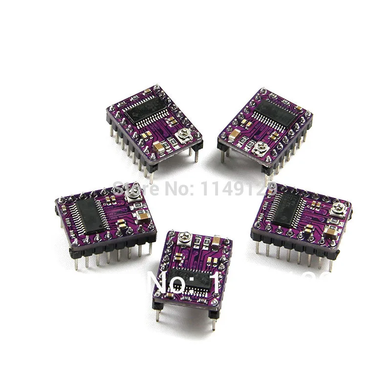 5 шт./лот Geeetech Pololu DRV8825 с радиатор шаговый драйвер для RepRap Prusa Mendel плата контроллера