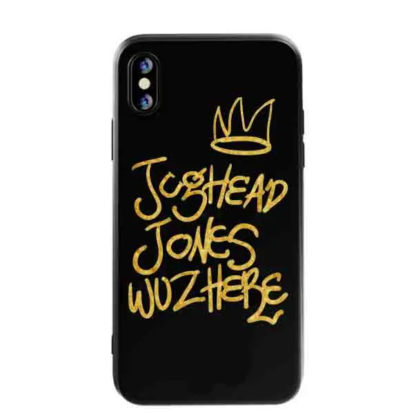 American TV Riverdale South Side Serpent Phone Case For iPhone X XS Max XR 5 5S SE 6 6SPlus 7 7Plus 8 8Plus | Мобильные телефоны и