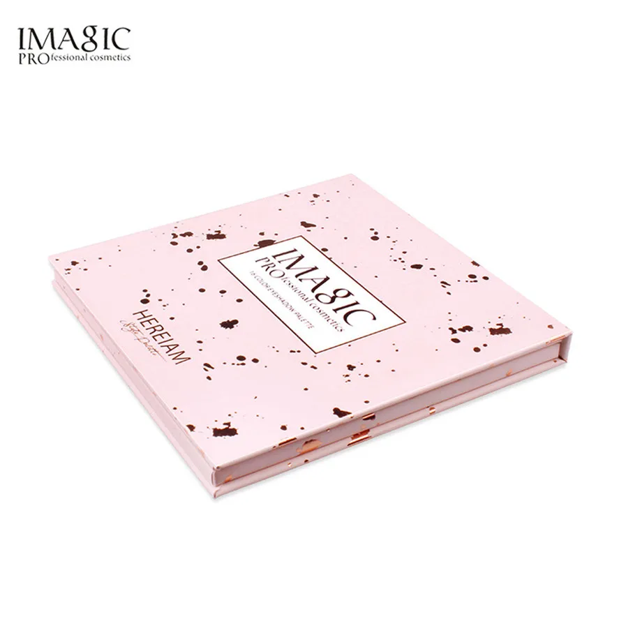 Новая модная палитра для макияжа IMAGIC 1 шт. 16 цветов мерцающие тени для век Палитра пудра матовые тени для век косметический макияж тени для век 33