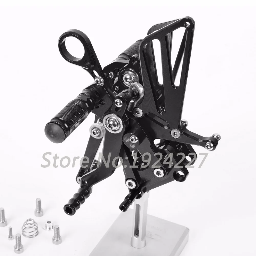 8 видов цветов CNC Rearsets для BMW S1000RR 2012-2014 задний комплект мотоциклетные регулируемые