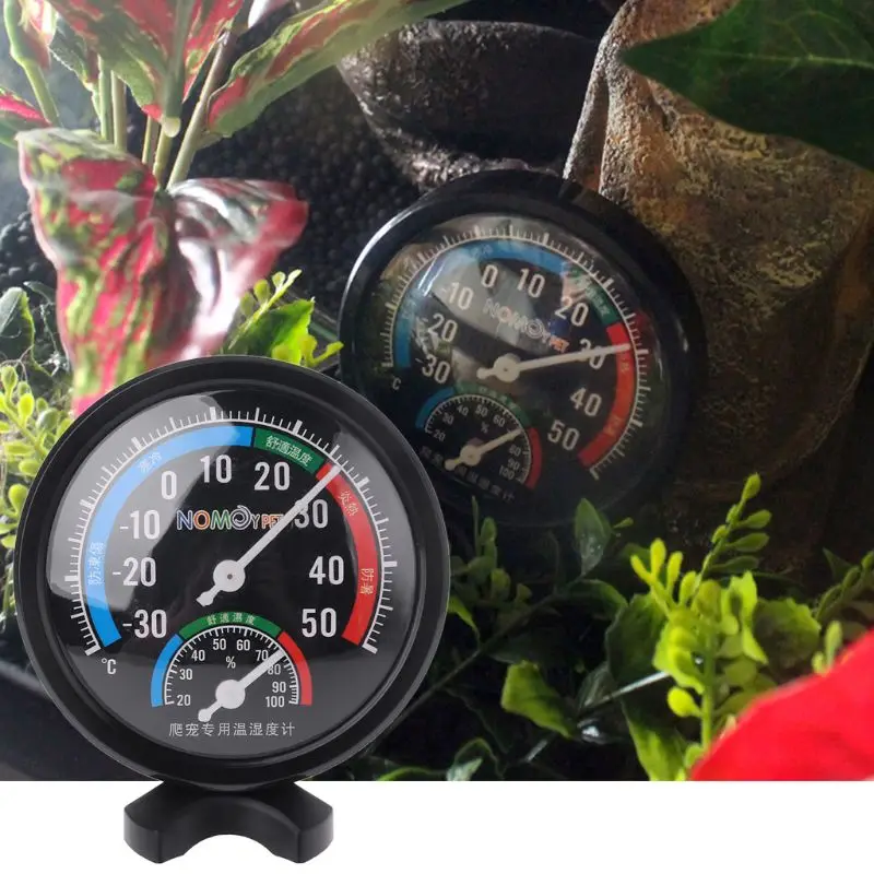 Details about Temperature Thermometer Humidity Hygrometer Gauge Reptile Vivarium Tank Supplies | Дом и сад