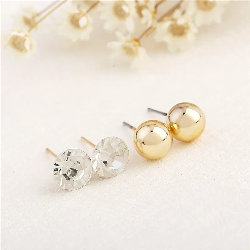 4 шт./комплект женские серьги с кристаллами|earrings huggie|beads polymerbead jade |