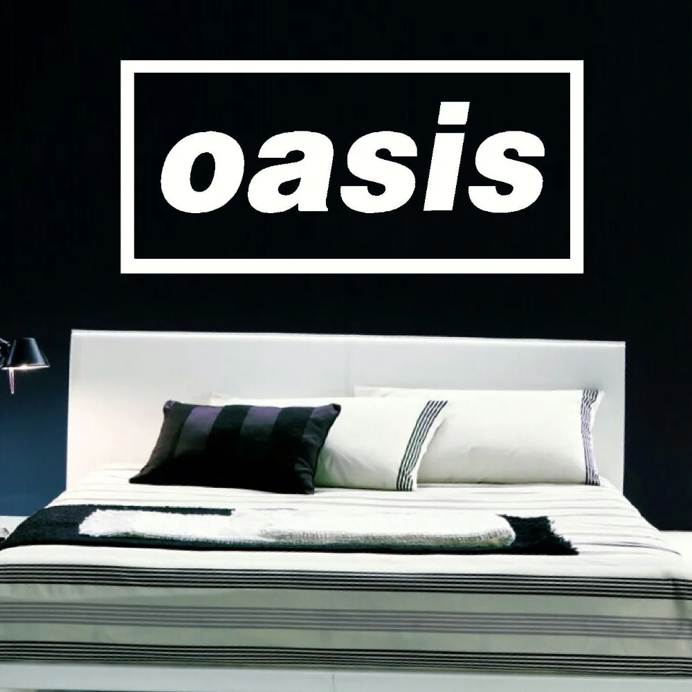 Большой логотип музыкальной группы OASIS LIAM спальня гигантская настенная