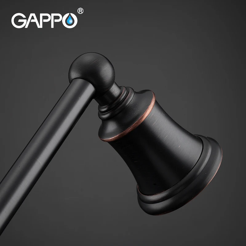 Вешалка для полотенец GAPPO настенная вешалка ванной комнаты с одной направляющей