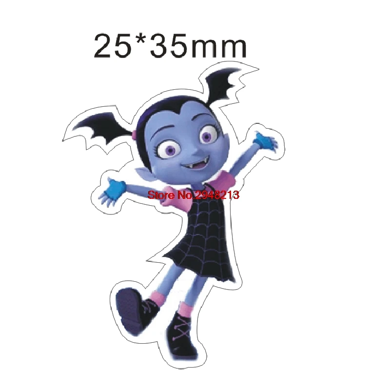 

25*35 мм с героями мультфильмов Kawaii для девочек плоская полимерная Фигурка Набор «сделай сам» для дома украшения аксессуары, 50 шт в наборе, ...