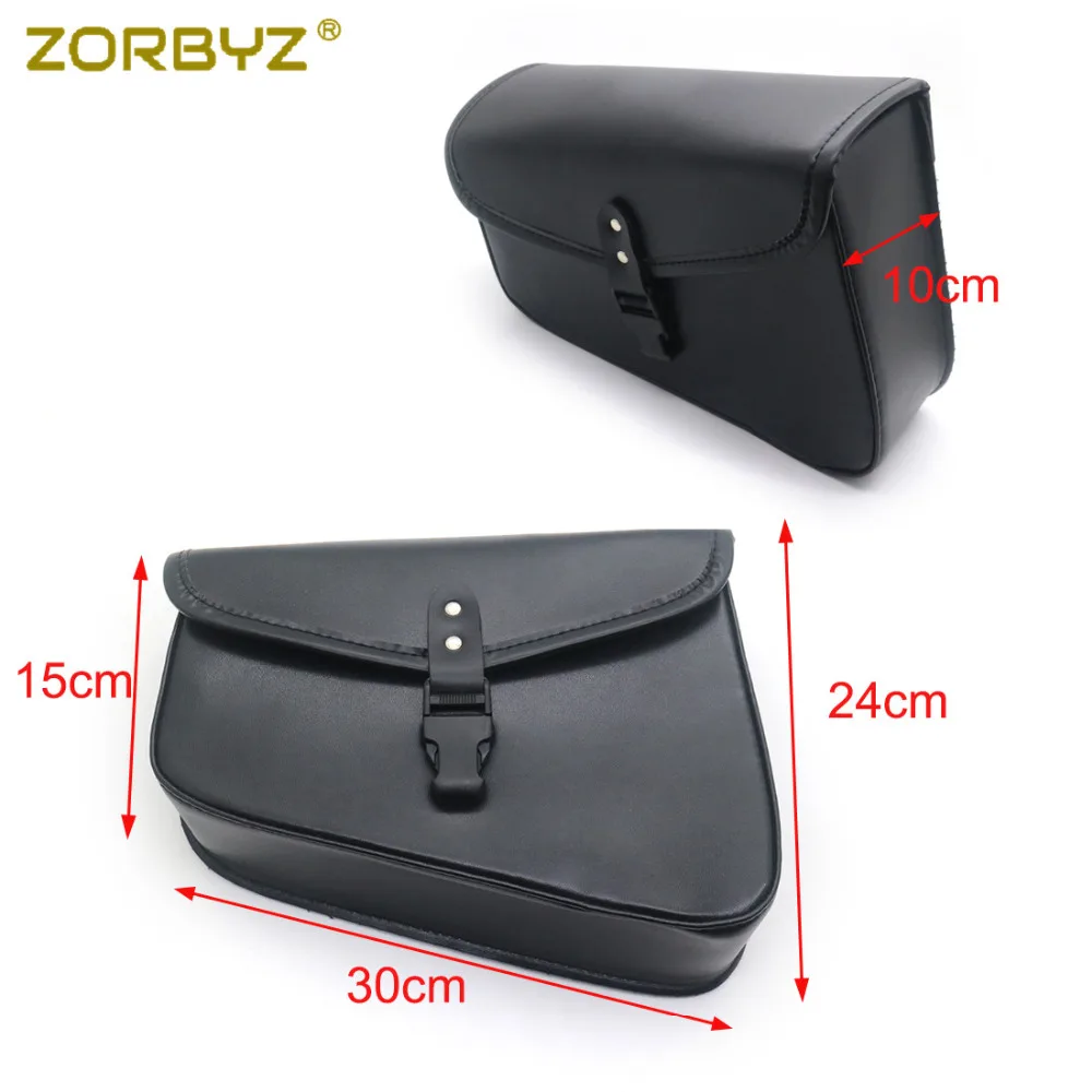 ZORBYZ новые черные левые Сумки из искусственной кожи седельные сумки Боковая Сумка