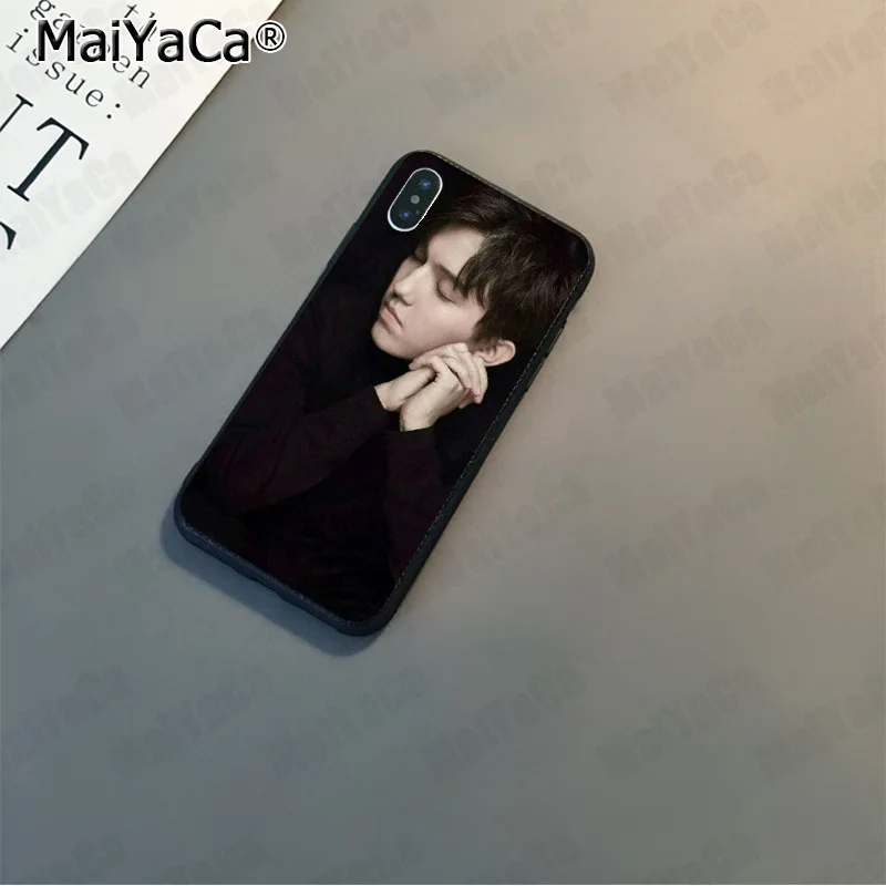 7 MaiYaCa singer Dimash Kudaibergen Роскошный чехол для телефона Apple iphone 11 pro 8 7 66S Plus X 5s SE XS XR XS максимальный чехол - Цвет: 7