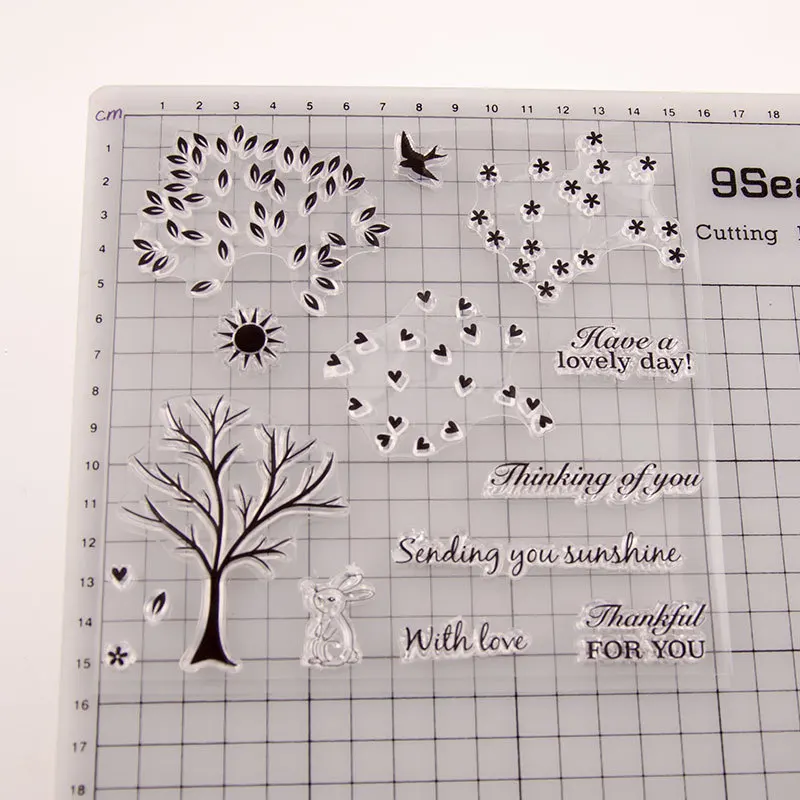 DIY деревья кролик чувства Φ альбом для скрапбукинга/фотоальбом Сделай Сам