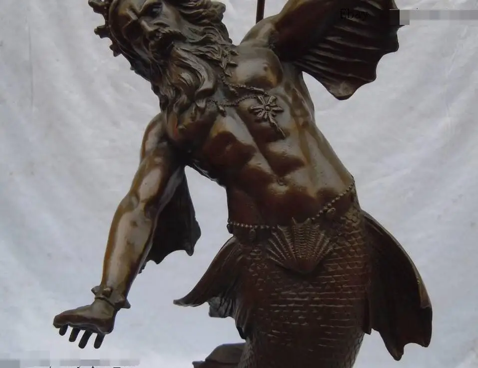 19 &quotкитайская Бронзовая мраморная Западная ХУДОЖЕСТВЕННАЯ резная статуя