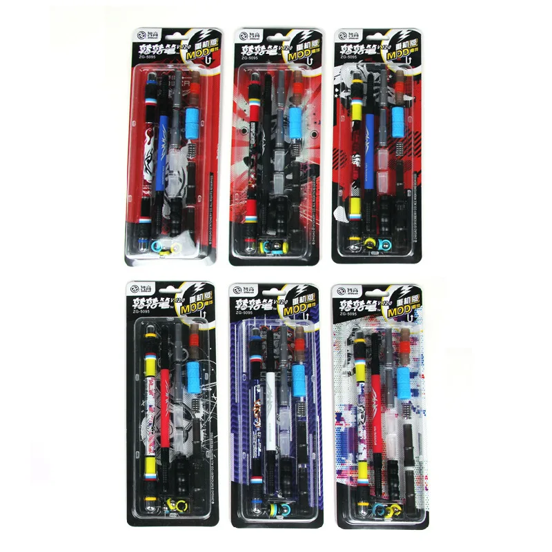 

Spinning Pen 5095 V 12(with 2 Pens) Non Slip Coated Spinning Pen Champion Spinning Rolling Pen Ball Point