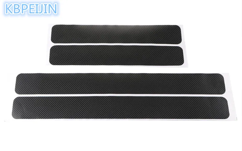 4 шт. наклейки на двери автомобиля защитная противоскользящая пленка из