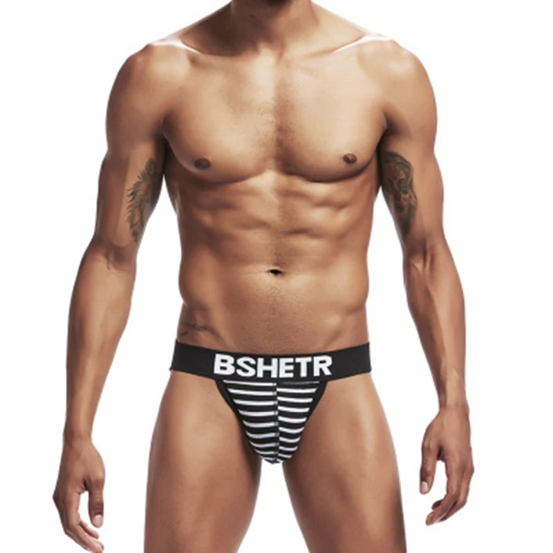 BSHETR Brand Underwear Men Briefs Breathable Mesh U Pouch Sexy Underpants Cueca Cotton Pant Trunks Boxer Shorts Gay Male Panties | Спорт и