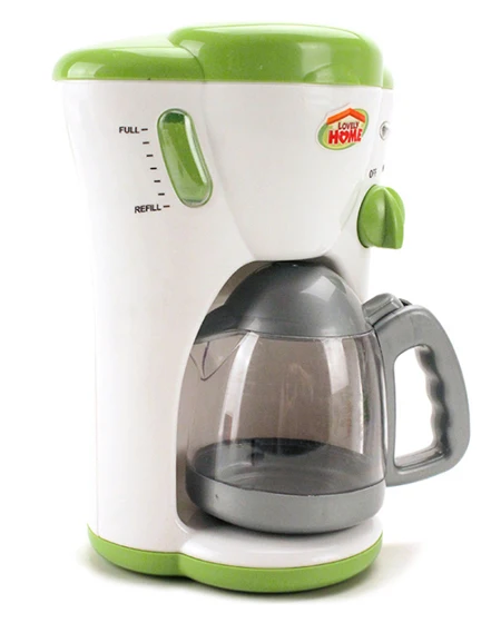 Coffee machine Классические игрушки для детей, набор для ролевых игр, кофемашина/Бигуди/соковыжималка/микроволновая печь/электрический утюг/пылесос - Цвет: Coffee machine
