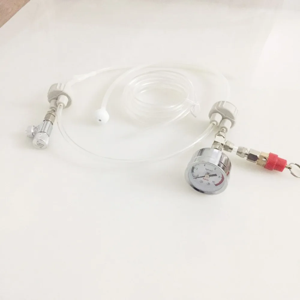 Горячие аквариумные рыбки DIY CO2 генератор системы комплект с предохранительным клапаном регулировки потока Co2 клапан диффузор