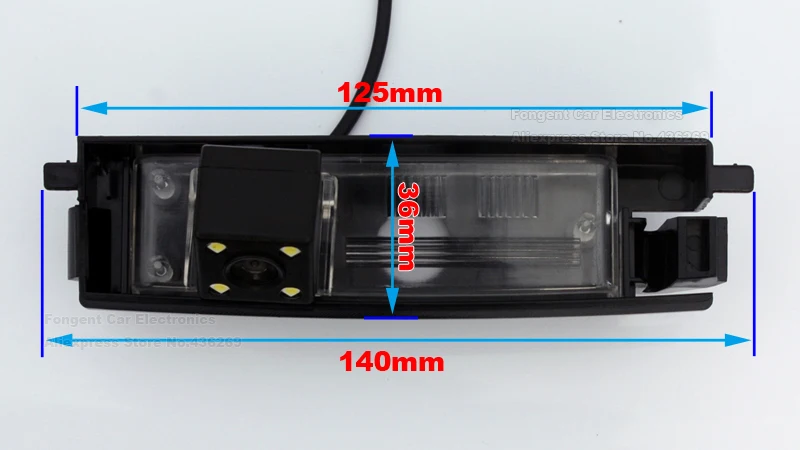 Для Toyota RAV4 2000 2001 2002 2003 2004 2005 2006 2007 2008 2009 2010 2011 2012 заднего вида для парковки обратный резервный монитор Камера