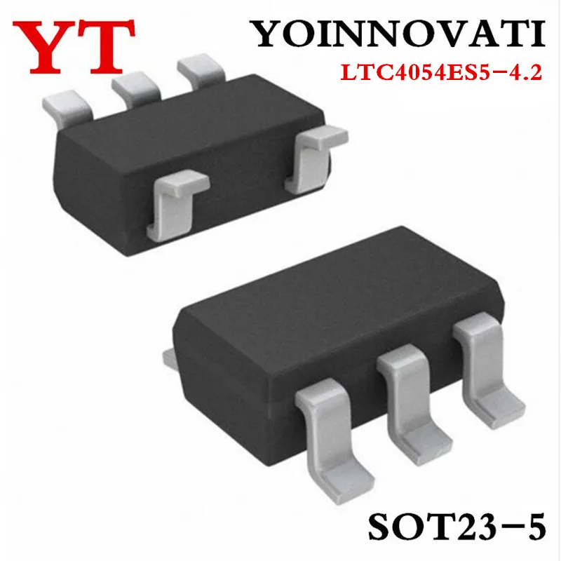 100 шт./лот LTC4054ES5-4.2 LTC4054ES5 LTC4054 SOT23 IC лучшего качества. | Электронные компоненты и