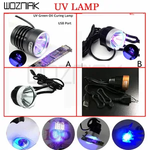 Ультрафиолетовая ультрафиолетовая лампа, ремонт, Зеленая лампа для отверждения масла, два режима питания