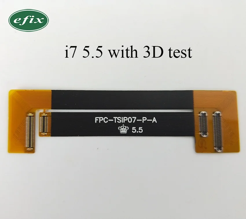 ЖК-дисплей Сенсорный экран lcd дисплей тесты на шлейф для 3D iPhone 5 6 6s+ 7 7+ 8 PLUS X XS XSM дигитайзер тестер гибкий ленточный кабель