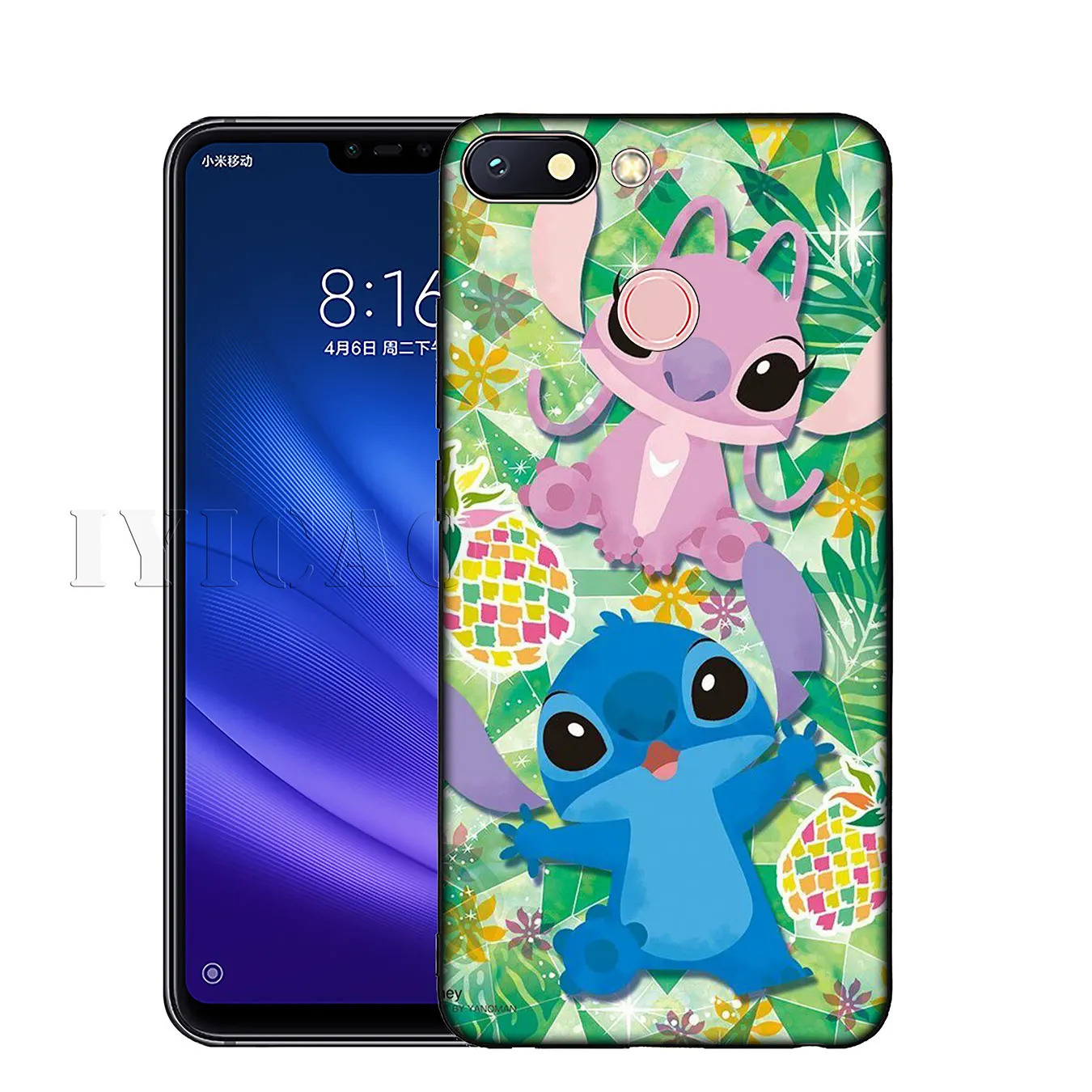 IYICAO Cute Lilo Stitch Cartoon Soft Silicone Phone Case for Xiaomi Redmi K30 K20 8A 7A 6A 5A S2 GO Note 8 8T 7 5 6 Pro |