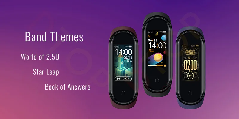 Глобальная версия, Xiaomi mi-браслет 4 mi Band 4, музыкальный цветной экран, фитнес-частота сердечных сокращений, Bluetooth 5,0, умные часы, Russina