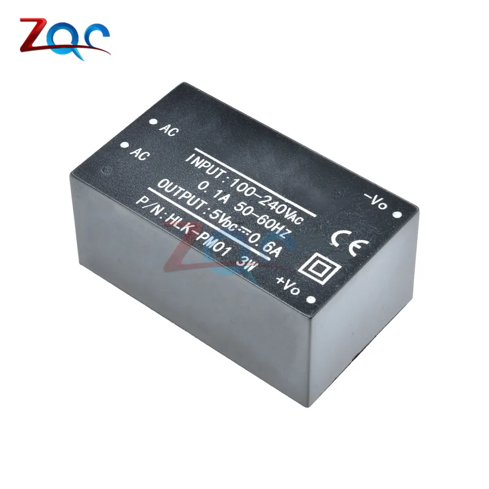 HLK-PM01 HLK-PM03 HLK-PM12 AC-DC 220V 5 V/3,3 V/12 V Мини Переключатель Импульсный источник питания модуль ldo понижающего для интеллигентая(ый) бытовой