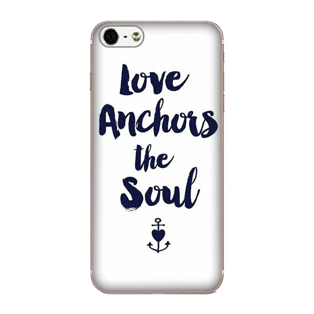 Lets Run Away Anchor Beach Quote Мягкие силиконовые прозрачные чехлы из ТПУ для Xiaomi Redmi Mi Note 7 8 9 SE