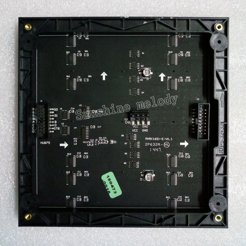 P5 комнатный SMD 3 в 1 RGB Полноцветный 160x160 мм 32x32 пикселя светодиодный модуль дисплея