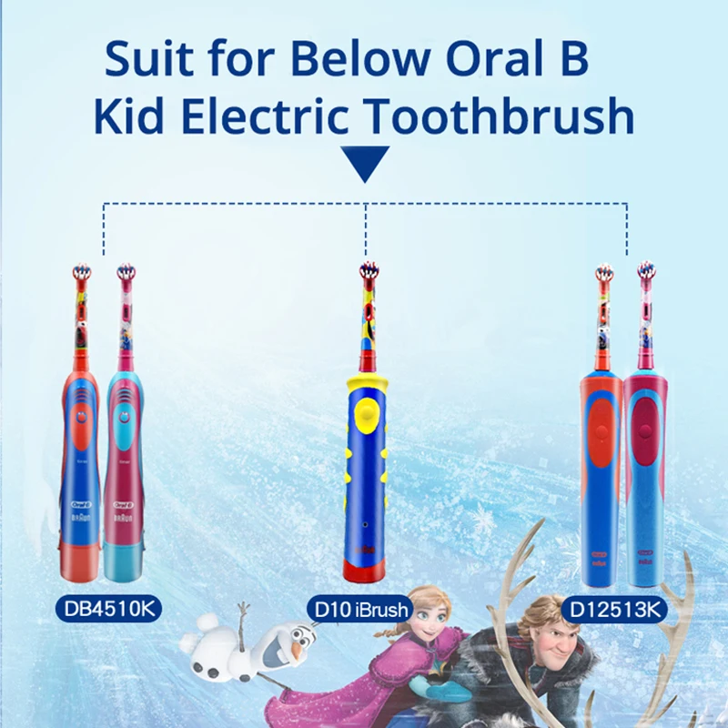 Oral B дети сменные насадки для зубной щетки зубные с мягкой щетиной пополнения