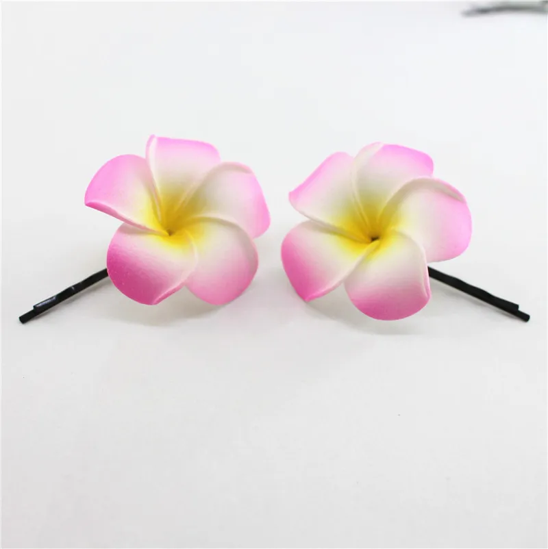 Новый 100 смешанных цветов пена Гавайский цветок Плюмерия Франгипани свадебные