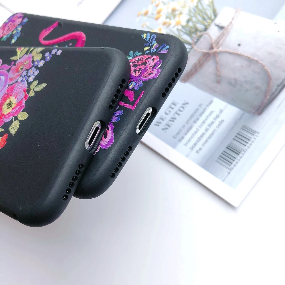 Силикон для Coque iPhone 7 XS корпус окрашен Тигр Единорог крышка на принципиально 6 6s 8