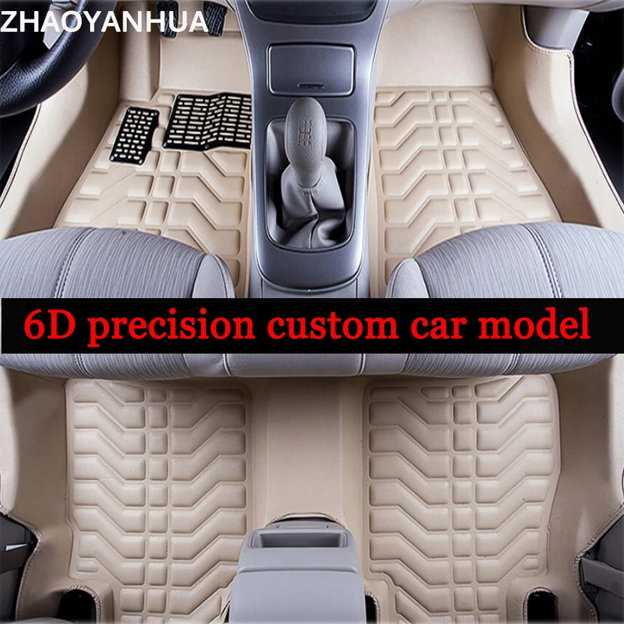 Custom fit автомобильные коврики для Hyundai IX30 IX35 IX25 I30 Elantra Санта-Фе Соната Tucson Santafe 6D