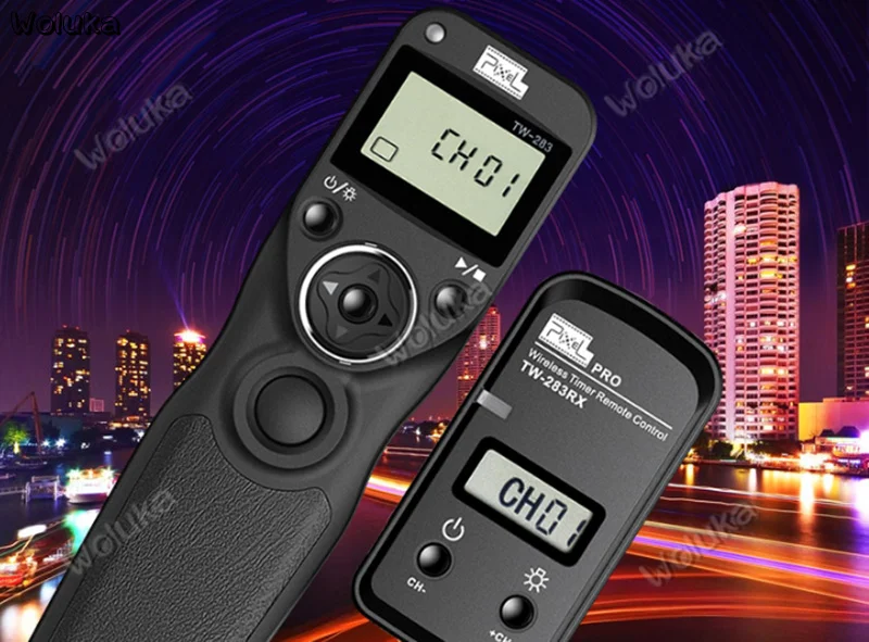 TW-283 синхронизация беспроводной линии затвора D810 D750 D620 D7100 задержка пульта