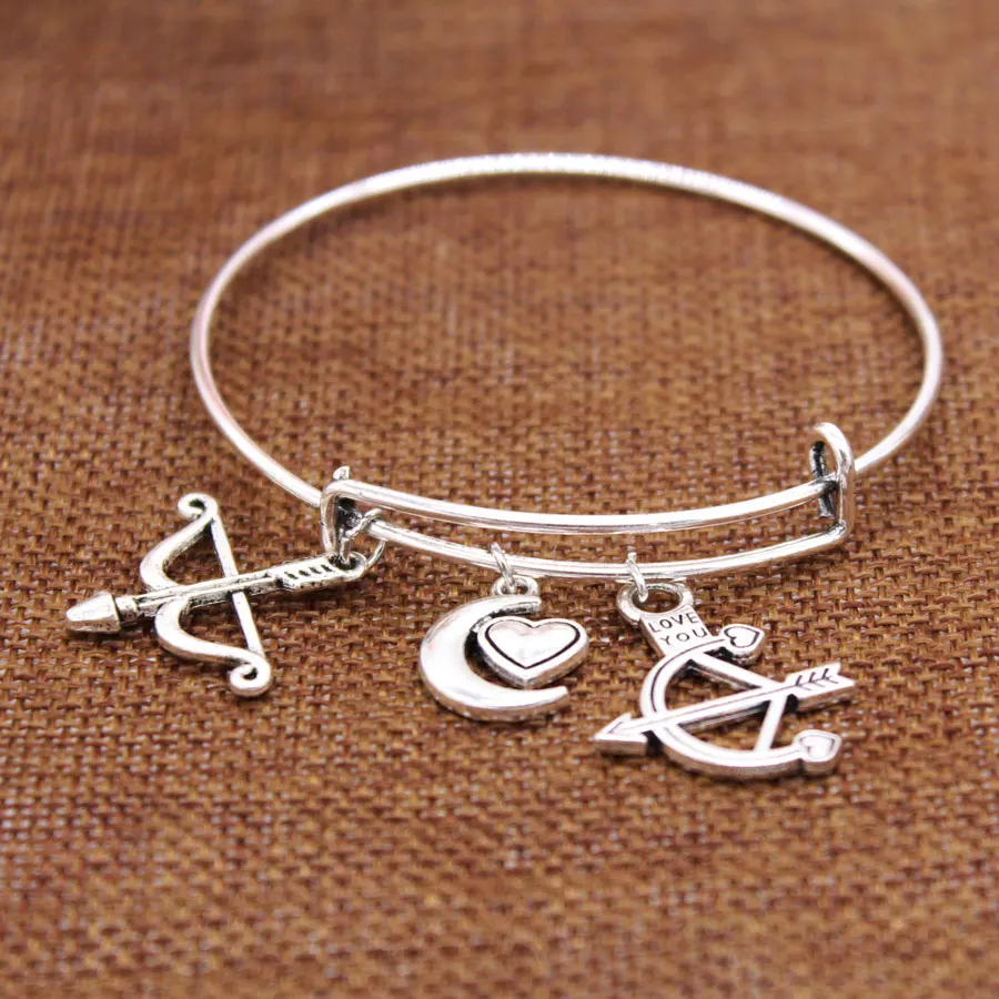 ALX001604 Cupid's arrows euramerican style pendant multielement bracelets fashionable woman clothing accessories bangles | Украшения и