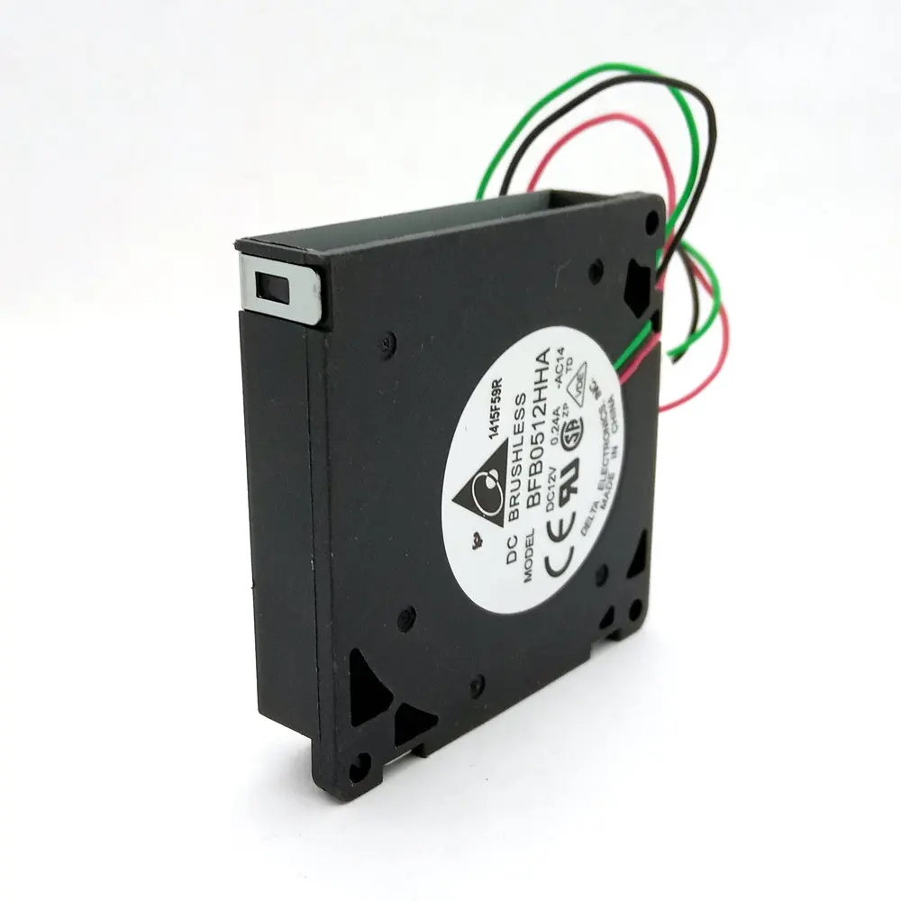 Оригинальный Дельта BFB0512HHA DC12V 0.24A 3 линии компьютера охлаждающий