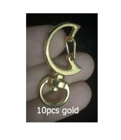 DIY0069-10pcs-moonGD 10 шт. DIY Подвески Кошка Сердце брелок вешалка Звезда Луна крылья Смола ювелирные изделия, подвески, аксессуары ручной работы застежка Омар фурнитура - Цвет: DIY0069-10pcs-moonGD