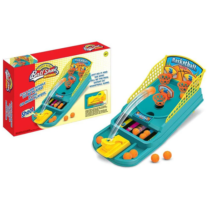 Новый палец выброса Баскетбол рабочего стола интерактивная игра пинбол игры