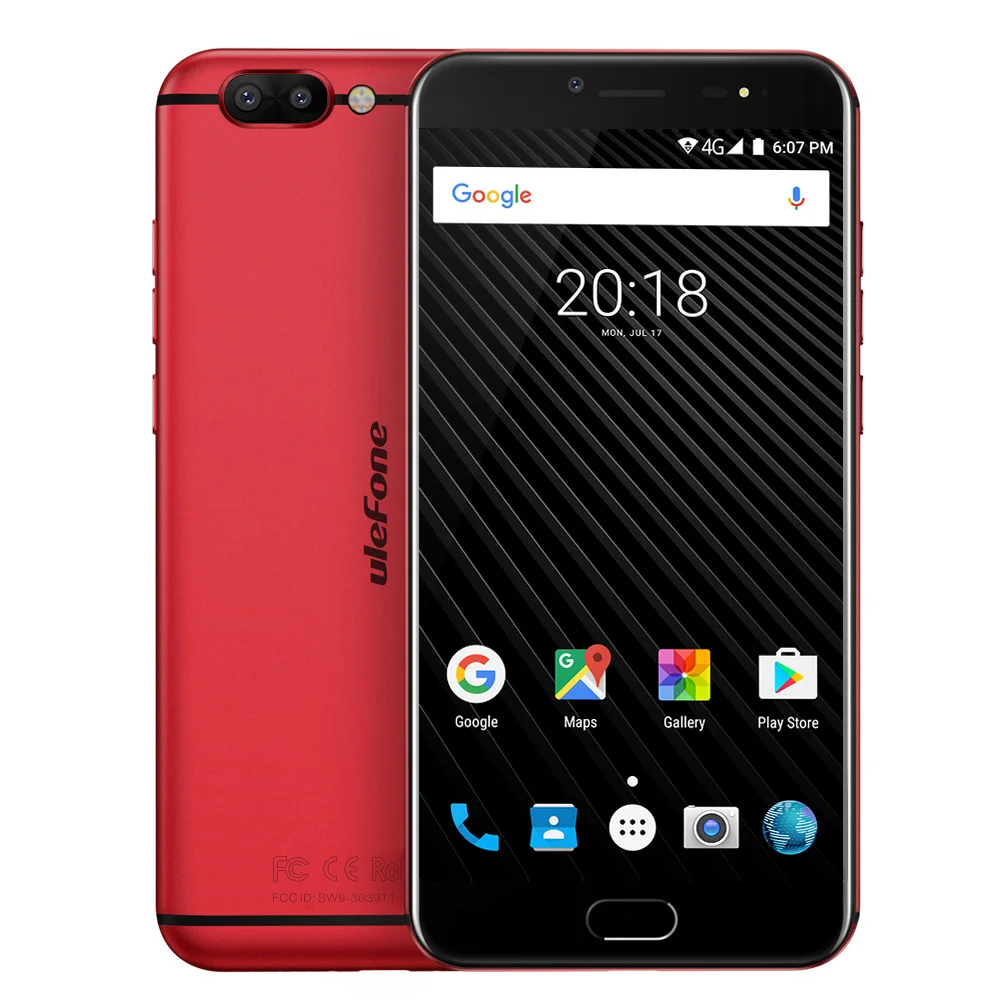 Чехол-накладка Ulefone T1 16MP двойная задняя камера мобильного телефона 5 &quotHelio P25 Octa Core