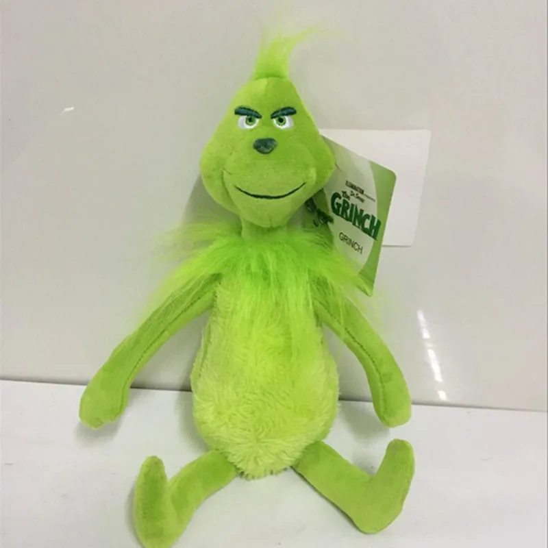18-38 см Grinch Who украли рождественскую куклу из фильма «Молодые бобы», плюшевая кукла в виде животного, коллекционная игрушка, рождественский подарок для детей