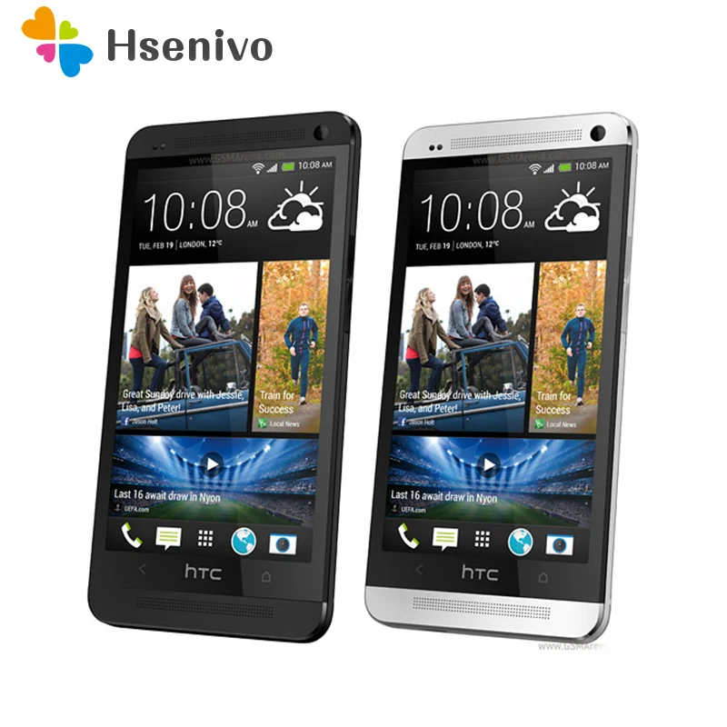 HTC один M7 отремонтированы оригинальный мобильный телефон 2 Гб Оперативная память