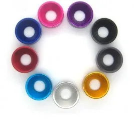 10pcs* M4 Aluminum Alloy Counter-Sunk Screw Gasket Washer (Multicolor) good quality