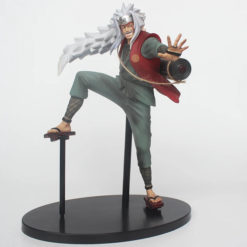 Jiraiya no box Аниме Наруто Джирайя и гама-банта ПВХ фигурка гама сеннин GK статуя для коллекции Модель Рисунок 29 см - Цвет: Jiraiya no box