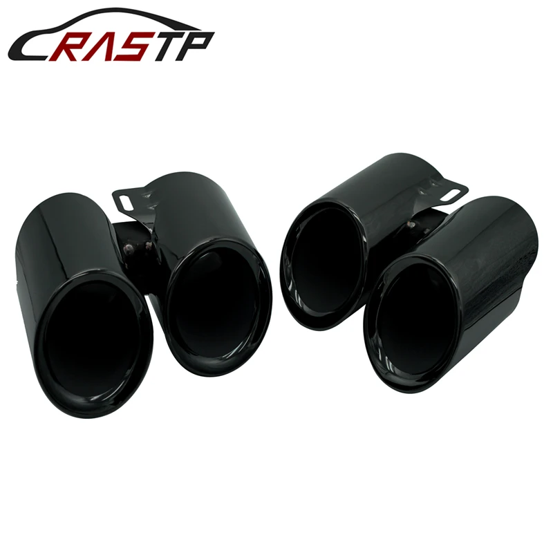 RASTP наконечники из нержавеющей стали для выхлопного хвоста автомобиля Porsche 17 Panamera