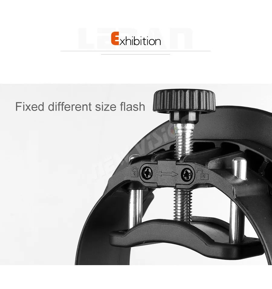 Godox s-образный кронштейн Bowens S держатель для вспышки Speedlite Snoot софтбокс красота блюдо соты