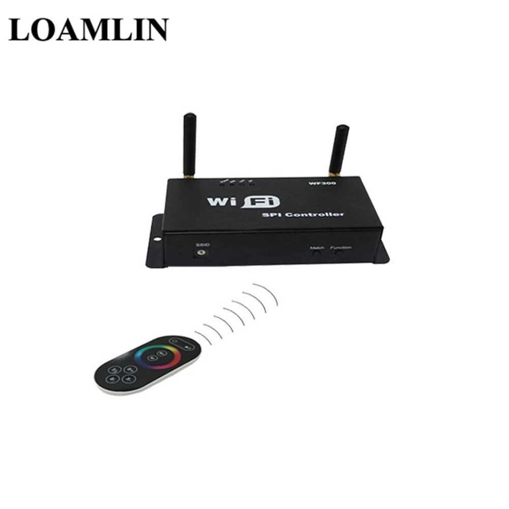 Only Wifi300 SK6812 RGBW Светодиодная лента WIFI300 RGB светодиодный контроллер с сенсорный экран пульт дистанционного управления DC5V светодиодный трансформатор комплект - Испускаемый цвет: Only Wifi300