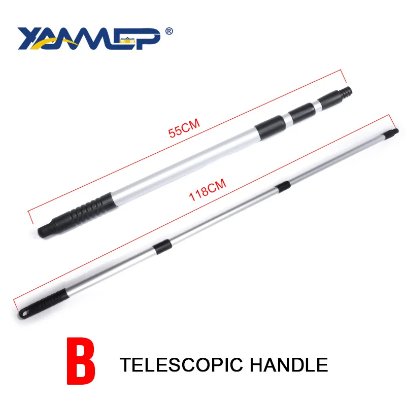 Telescopic Handle Car Wash Brush Cleaning Mop Chenille Broom Water Flow Windows Squeegee Telescoping Handle Foam Bottle Car Accessories Xammep - Цвет: Telescopic Handle