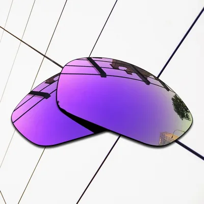 Violet Purple E.O.S поляризованные Сменные линзы для солнцезащитных очков Оукли Джульетта-сортов цветов - Цвет линз: Violet Purple
