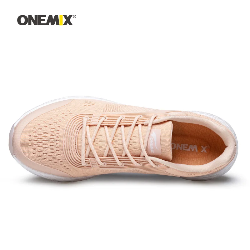 Onemix мужская спортивная обувь для мужчин, черная сетчатая дышащая подошва, дышащие дизайнерские беговые кроссовки, уличные спортивные Прогулочные кроссовки