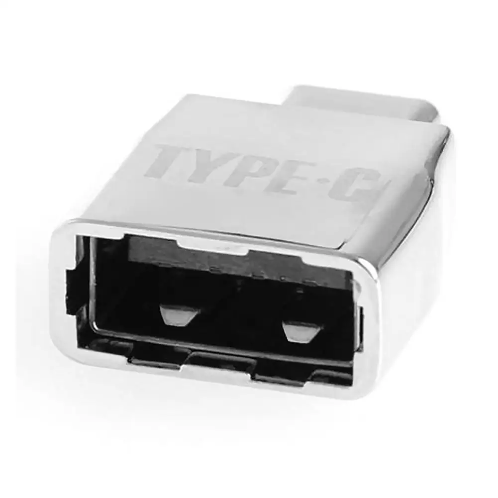 USB Cable Metal Micro 2.0 Female to 3.1 Type C Male Converter USB-C OTG Adapter Convert | Компьютеры и офис