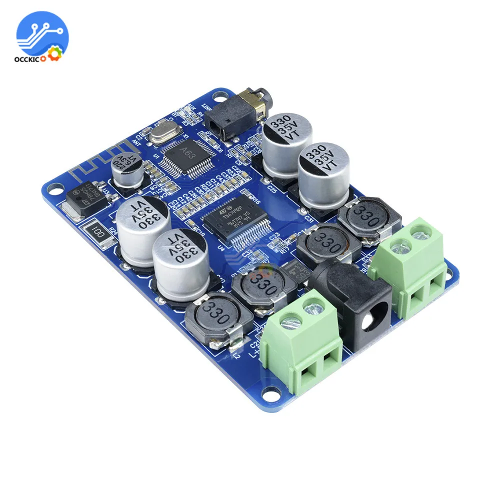 Усилитель TDA7492P Bluetooth приемник звуковая плата усилитель двухканальный 2x25 Вт