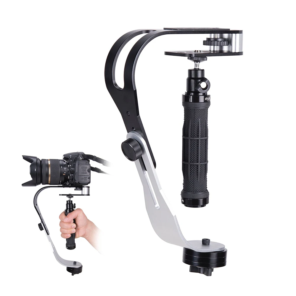 Мини Ручной цифровой стабилизатор видеокамеры Steadicam смартфон DSLR экшн камера DV